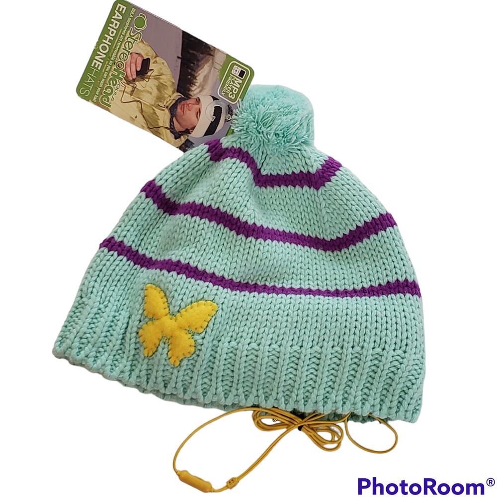 Bula Stereo Head Earphone Hat Beanie‎ NWT Winter